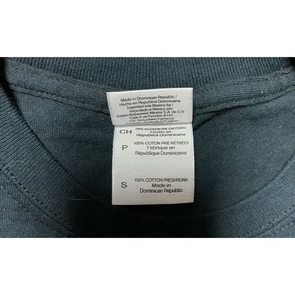 Johnny Cash Concert Announcement T-Shirt Patton Field Lafayette Black Sz CH/P/S - Picture 5 of 7